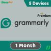 Grammarly Premium Account 1 Month 5 Devices
