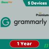 Grammarly Premium Account 1 year 5 Devices