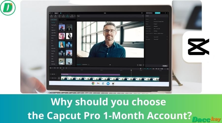 Why should you choose the Capcut Pro 1-Month Account