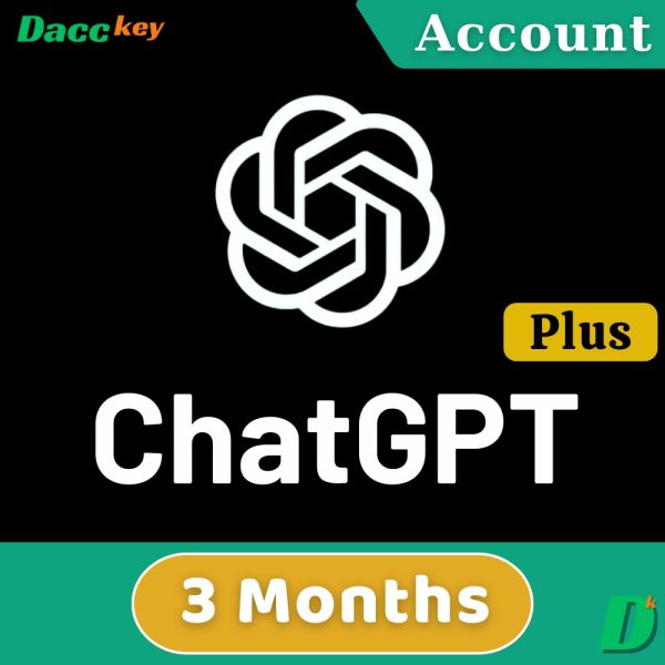 chatgpt plus account 3 months