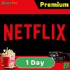 netflix premium 1 day account