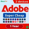 super cheap adobe account 2 device 1 year
