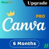 upgrade canva pro account 6 months