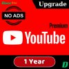 upgrade youtube premium account 1 year